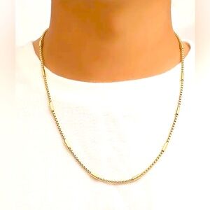 Stainless Steeleel 18k Gold Plated Necklace